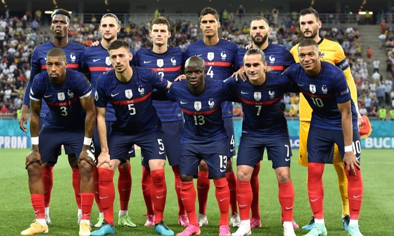 Đương kim vô địch thế giới - đội tuyển Pháp